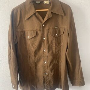 Maverick usa made Men's Tan Shirt Jacket